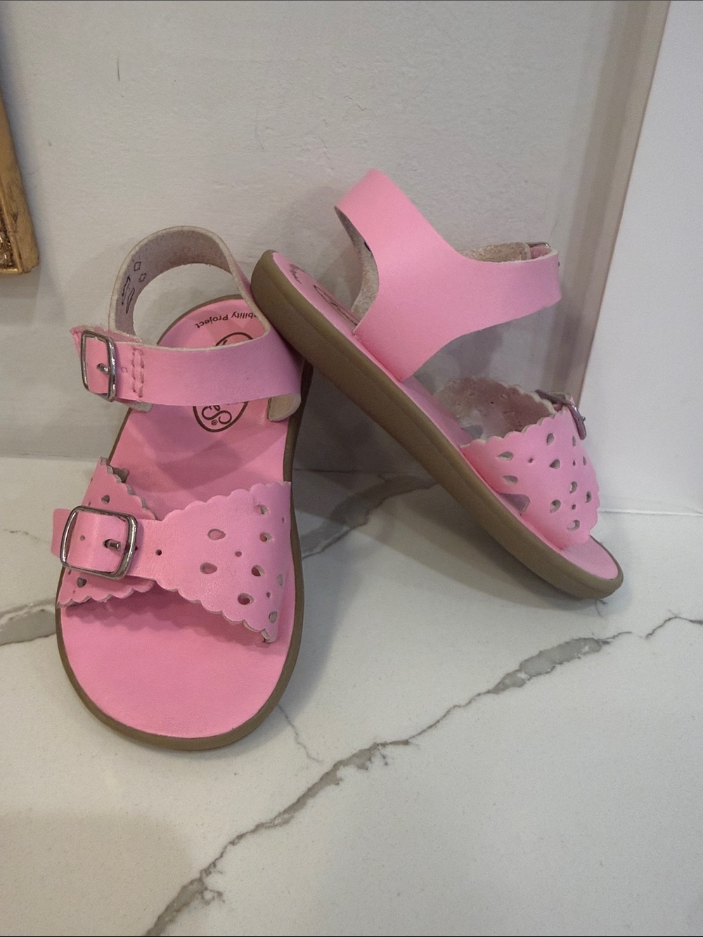 Footmates Eco-Ariel in Bubblegum Micro Size 6